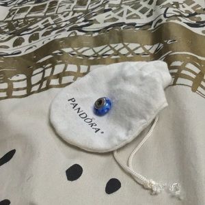 Blue Pandora Authentic Glass Charm